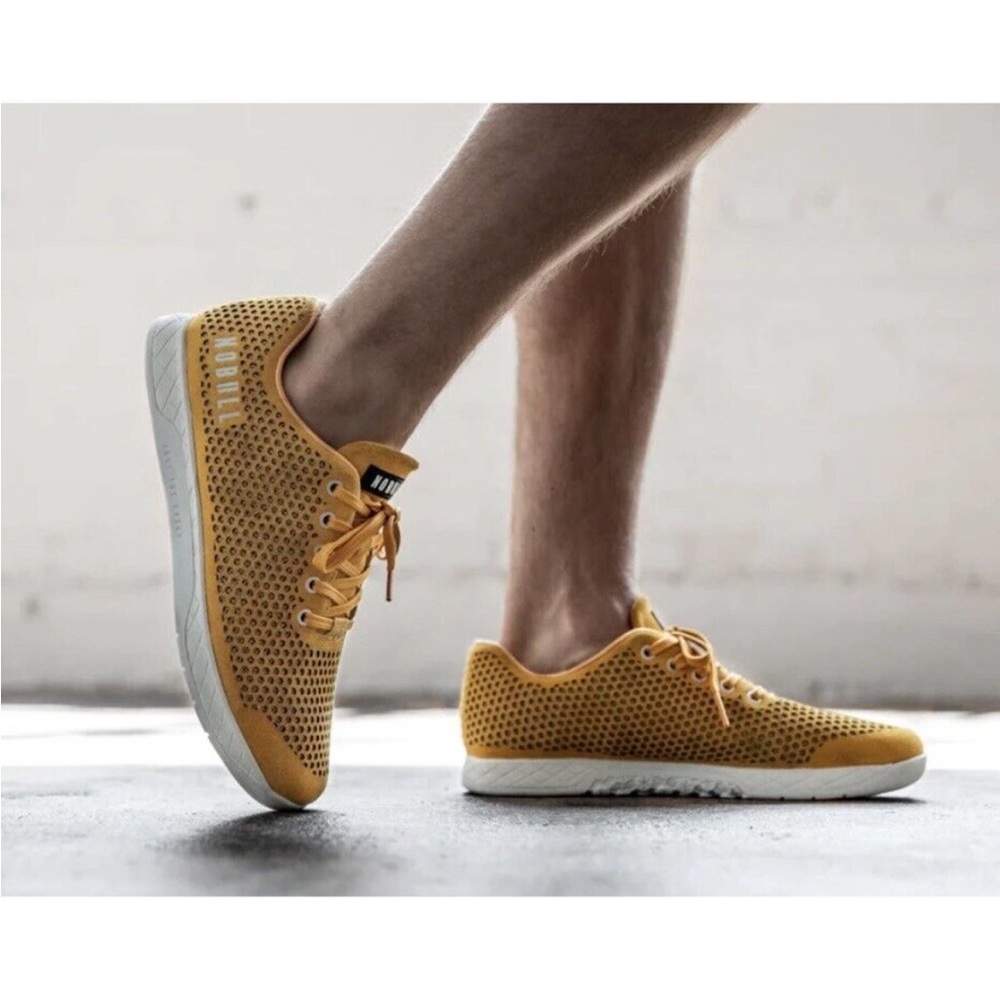 NoBull Yellow Suede Trainers